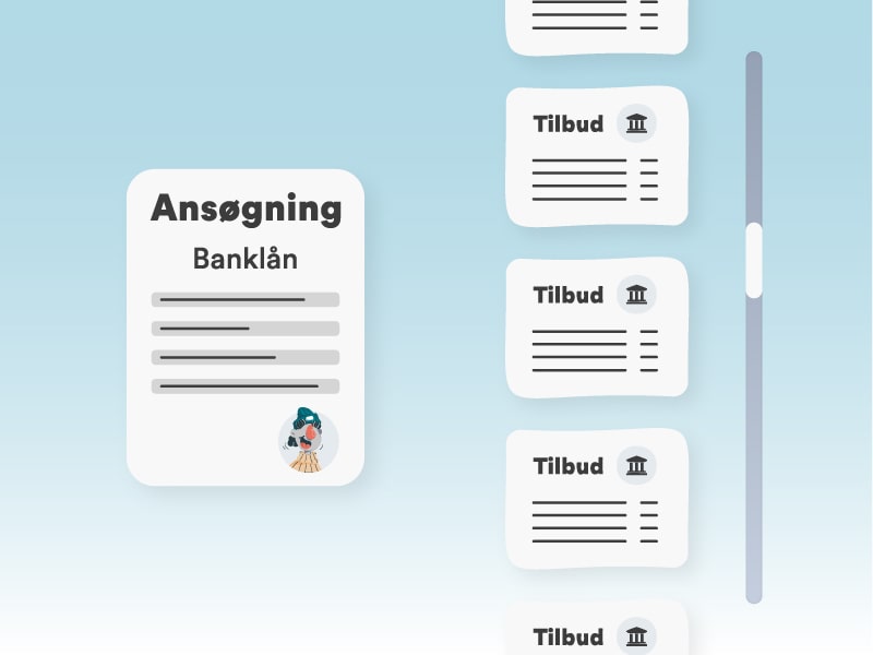 Find det bedste lån - én ansøgning flere lånetilbud